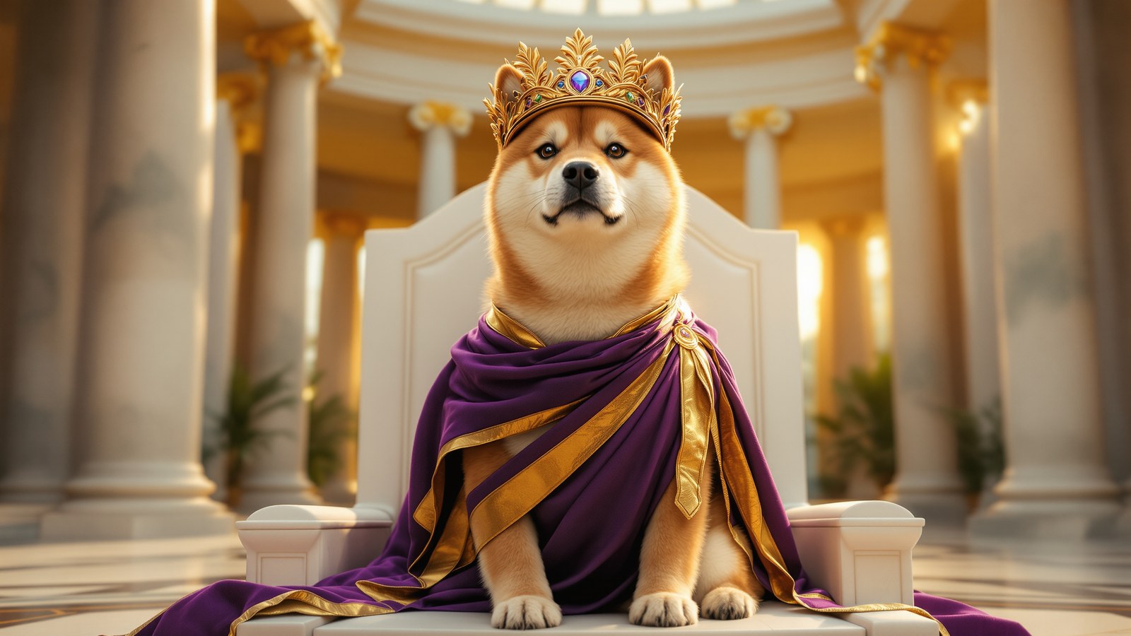 Canis Maximus, the Roman emperor Shiba